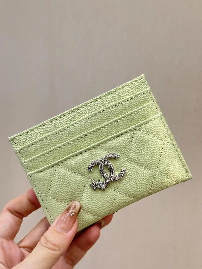 Chanel  AP4814 Card Hold Grained shiny calfskin
