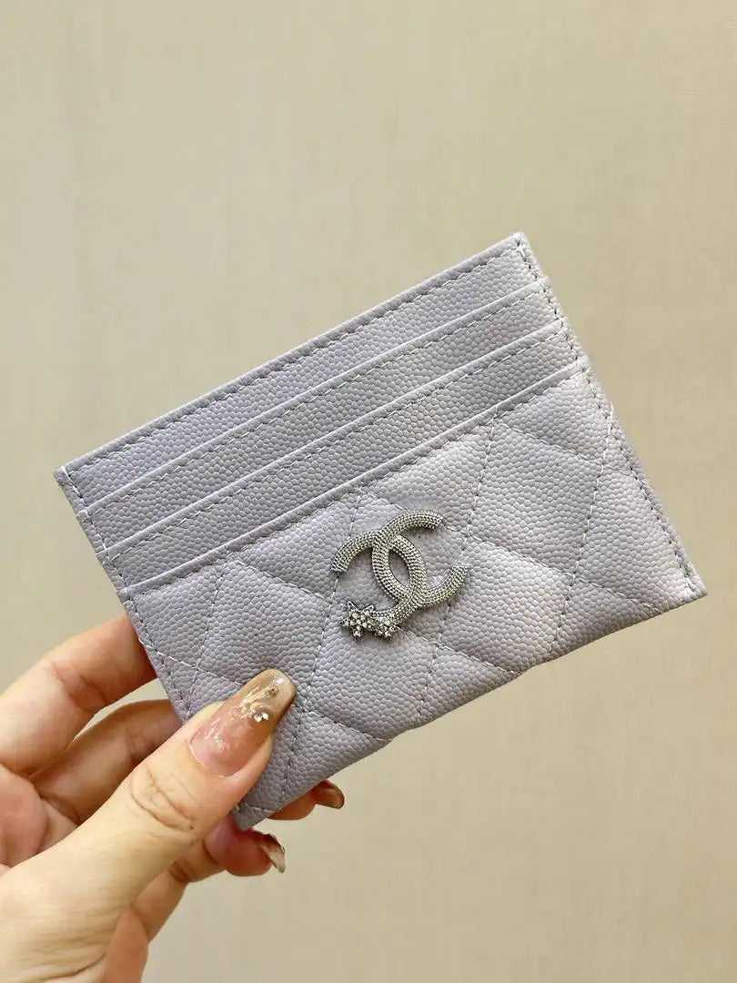 Chanel  AP4814 Card Hold Grained shiny calfskin