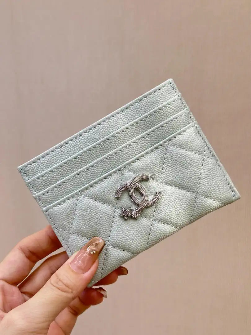 Chanel  AP4814 Card Hold Grained shiny calfskin