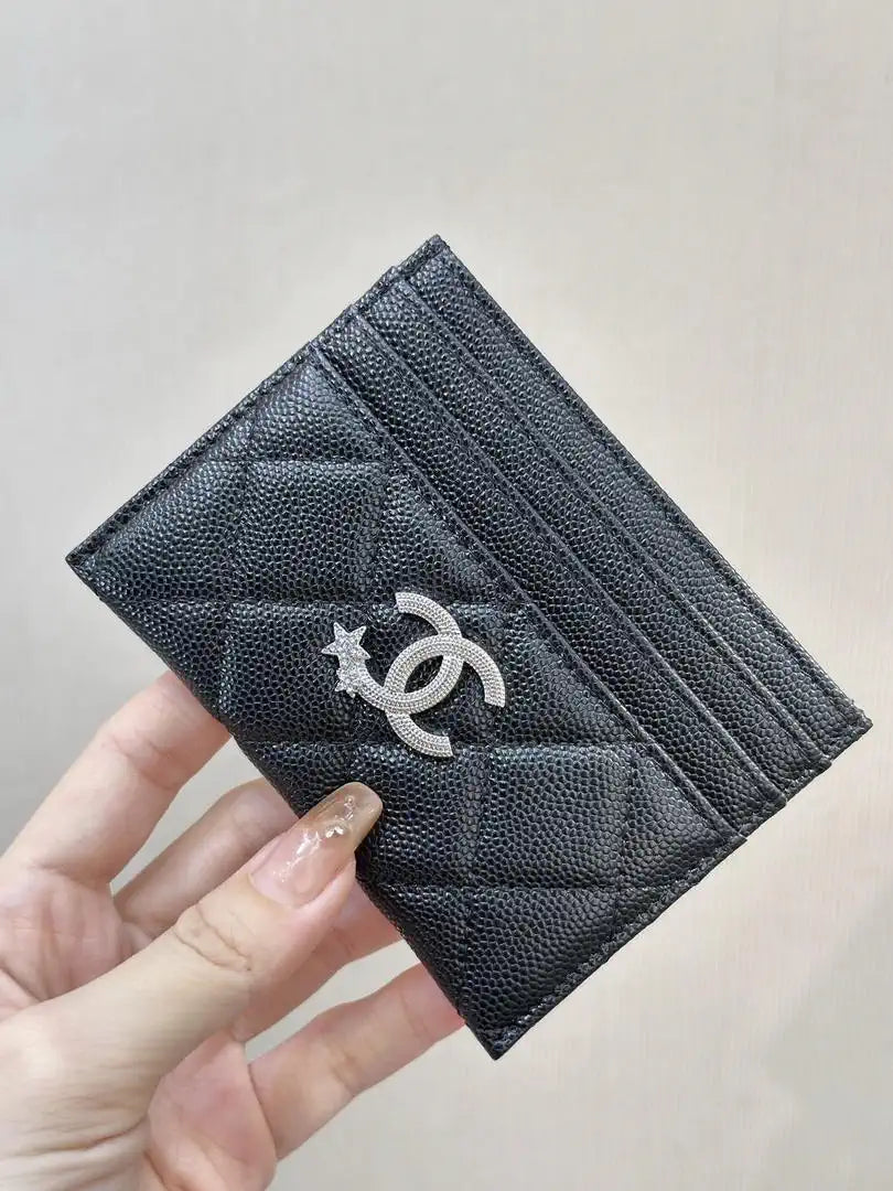 Chanel  AP4814 Card Hold Grained shiny calfskin