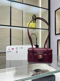 Chanel AP5067 26SS Long Vanity with Leather Strap Wine Red