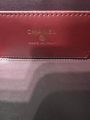 Chanel AP5067 26SS Long Vanity with Leather Strap Wine Red - Default Title - View 9
