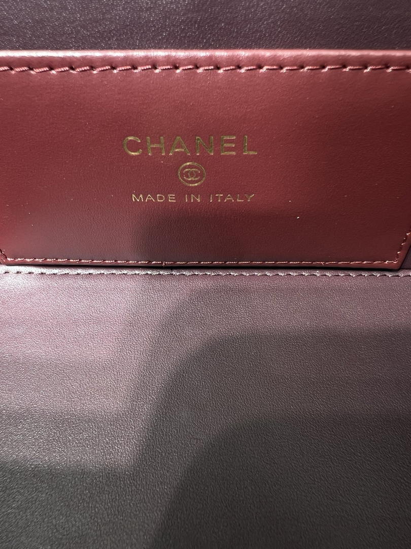 Chanel AP5067 26SS Long Vanity with Leather Strap Wine Red - Default Title - View 9