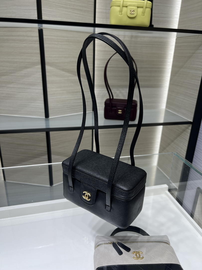 Chanel AP5067 26SS Long Vanity with Leather Strap Black - Default Title - View 6