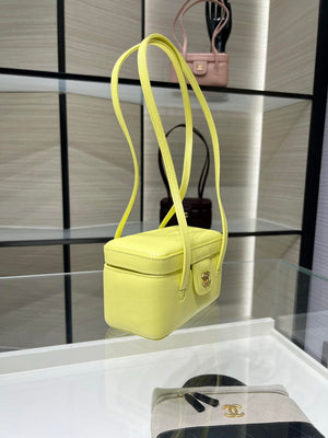 Chanel AP5067 26SS Long Vanity with Leather Strap Yellow - Default Title - View 3
