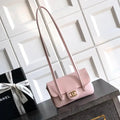 Chanel AP5068 Mini Flap Bag Grained Shiny Calfskin & Gold-Tone Metal Pink