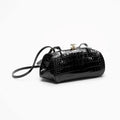 Chanel AP6424 Crocodile Embossed Calfskin Gold-Tone Metal Black