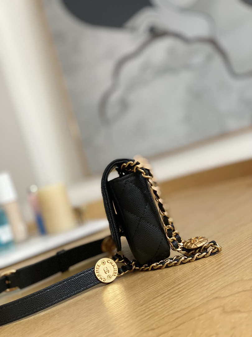 Chanel AP81210 Belt Pocket Bag Black - Default Title - View 5