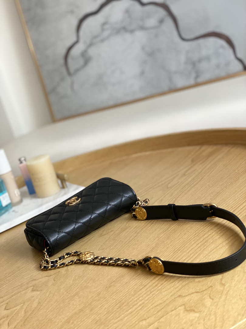 Chanel AP81210 Belt Pocket Bag Black - Default Title - View 6