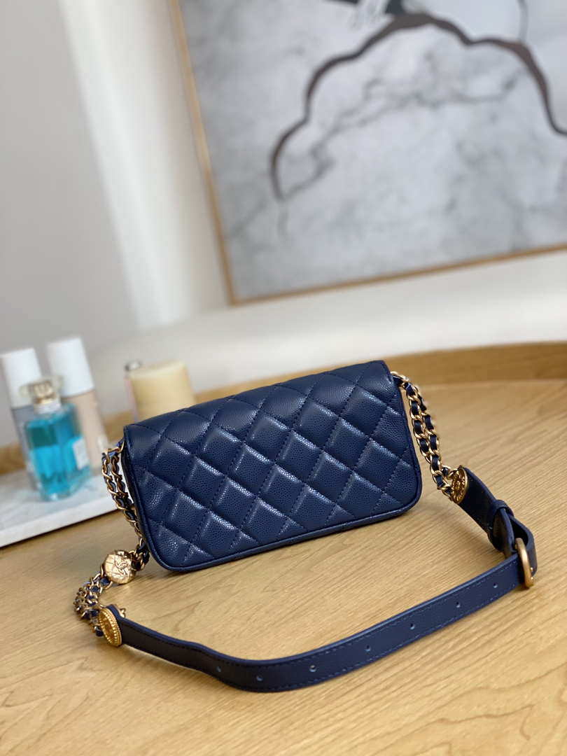 Chanel AP81210 Belt Pocket Bag Blue - Default Title - View 2