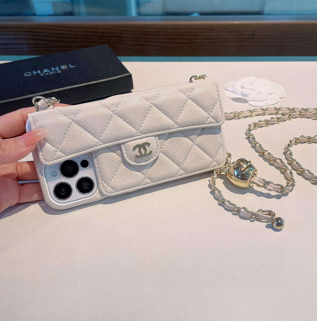 Chanel Apple Iphone Leather Premium Deluxe Phone Case Protection C11001