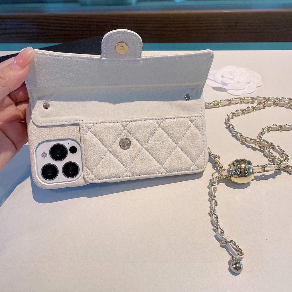 Chanel Apple Iphone Leather Premium Deluxe Phone Case Protection C11001
