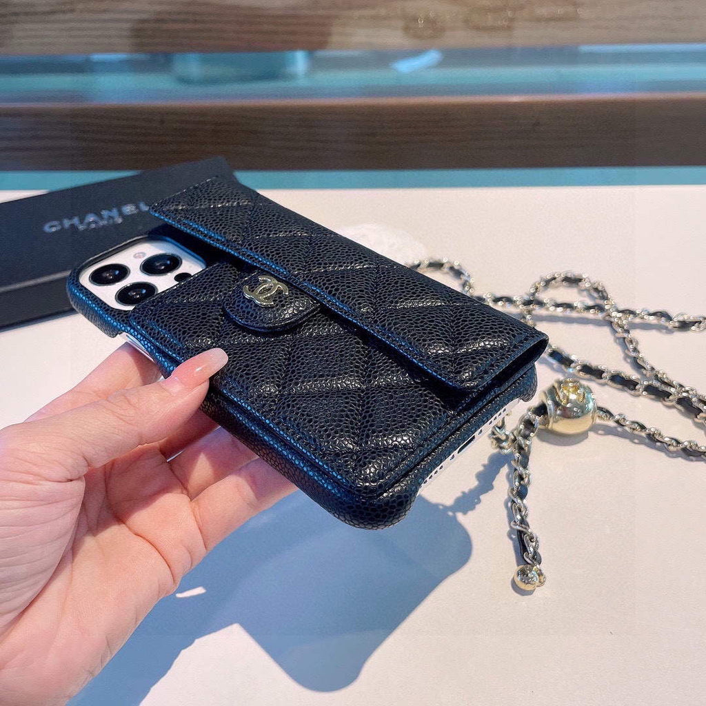 Chanel Apple Iphone Leather Premium Deluxe Phone Case Protection C11002