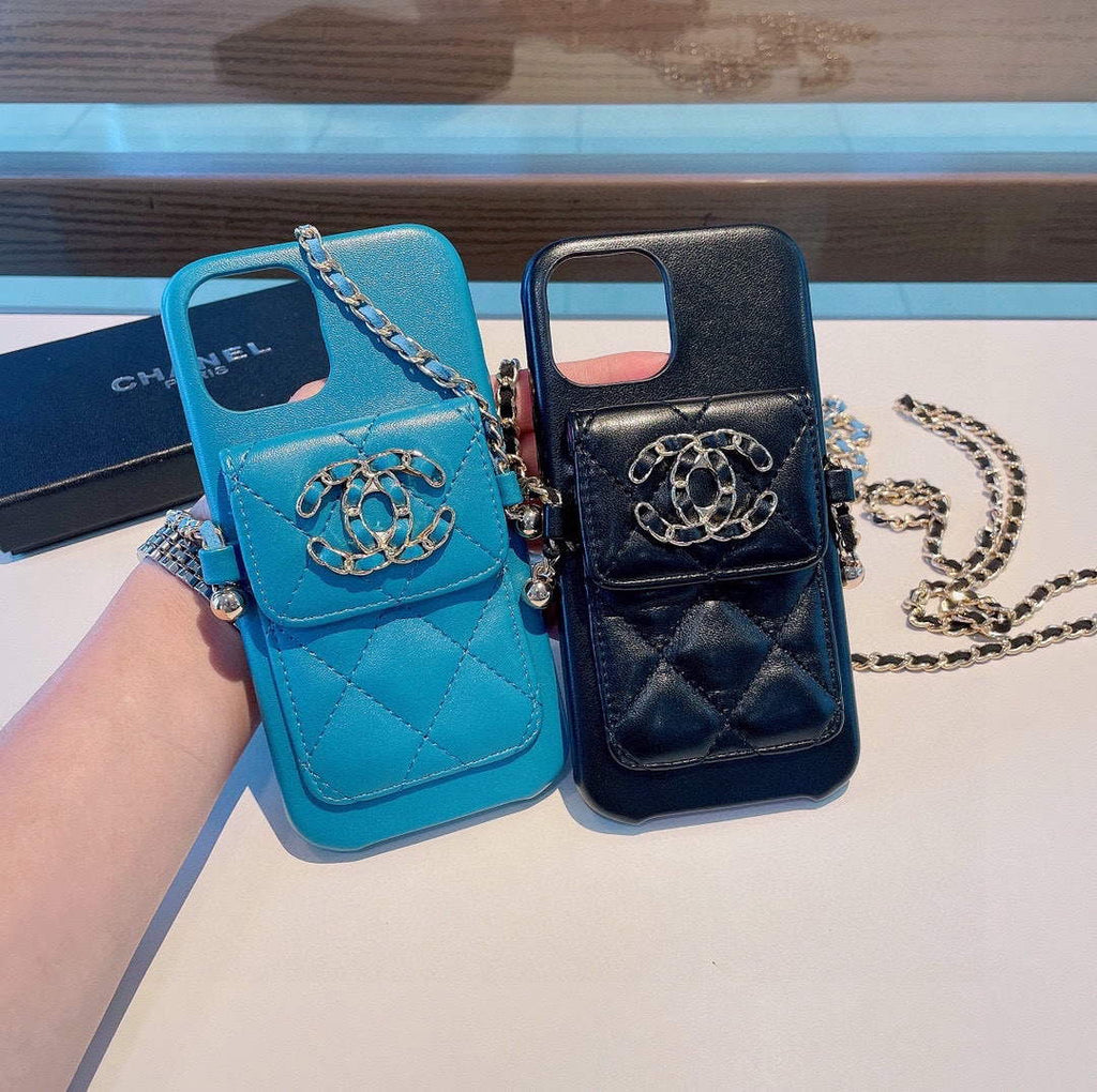 Chanel Apple Iphone Leather Premium Deluxe Phone Case Protection C11003
