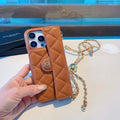Chanel Apple Iphone Leather Premium Deluxe Phone Case Protection C11004 - iPhone15pro max £¨6.7£© - View 1