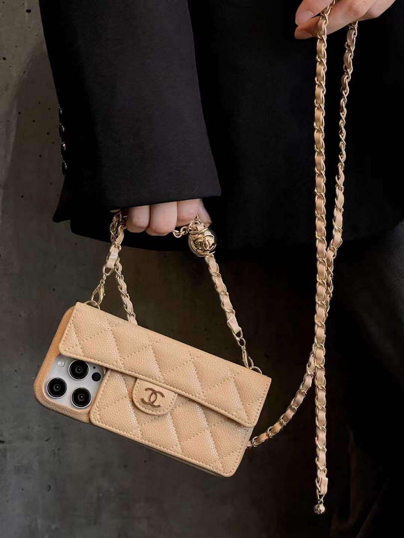 Chanel Apple Iphone Leather Premium Deluxe Phone Case Protection C11006