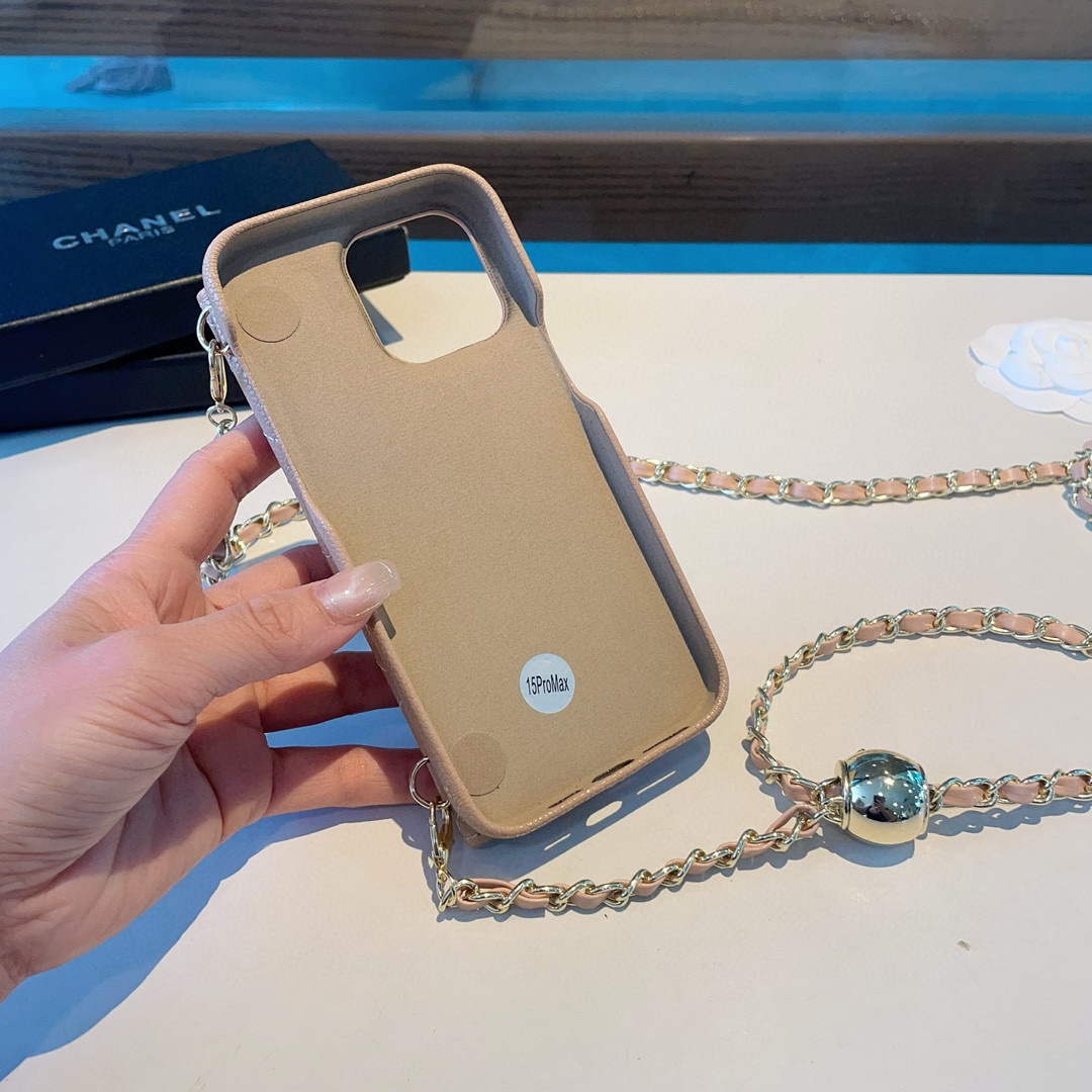 Chanel Apple Iphone Leather Premium Deluxe Phone Case Protection C11006
