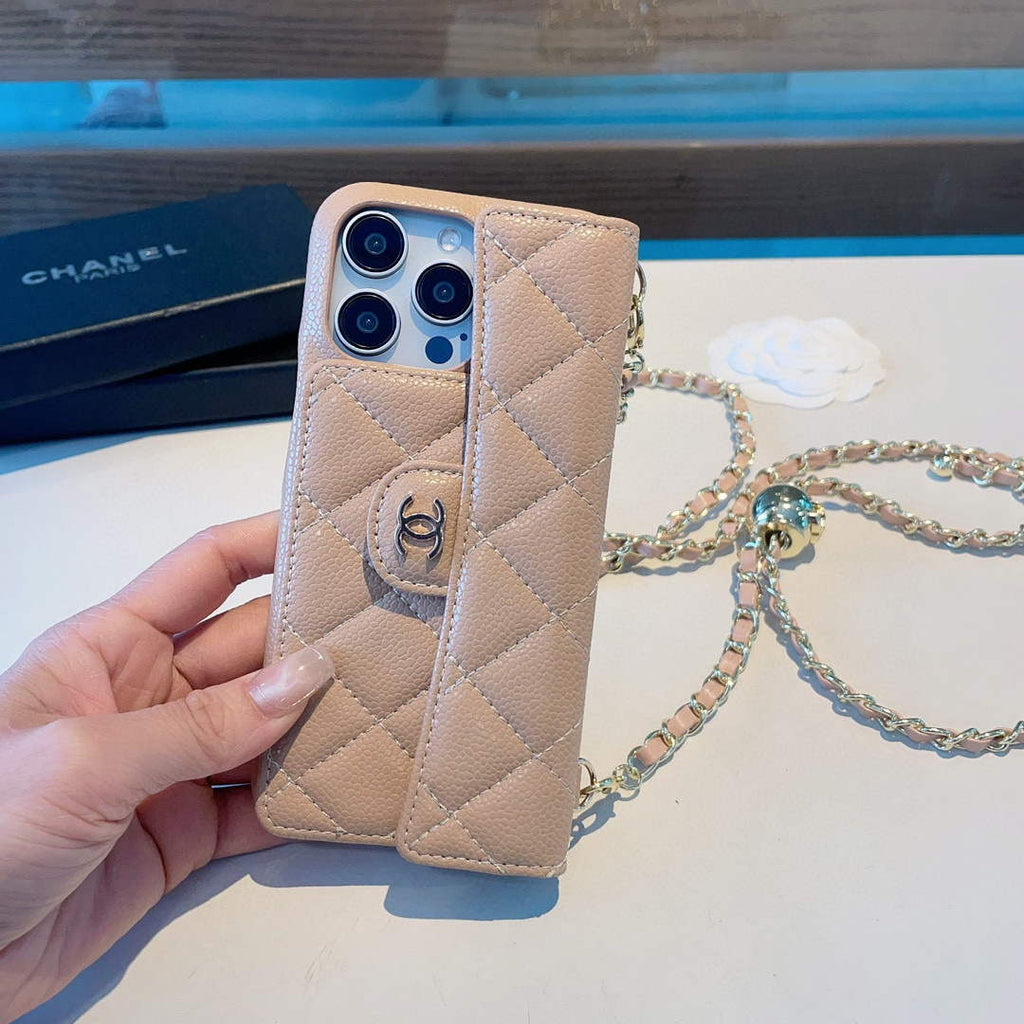 Chanel Apple Iphone Leather Premium Deluxe Phone Case Protection C11006