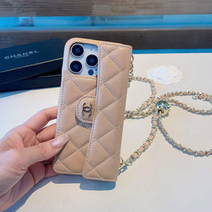 Chanel Apple Iphone Leather Premium Deluxe Phone Case Protection C11006 - iPhone15pro max £¨6.7£© - View 7