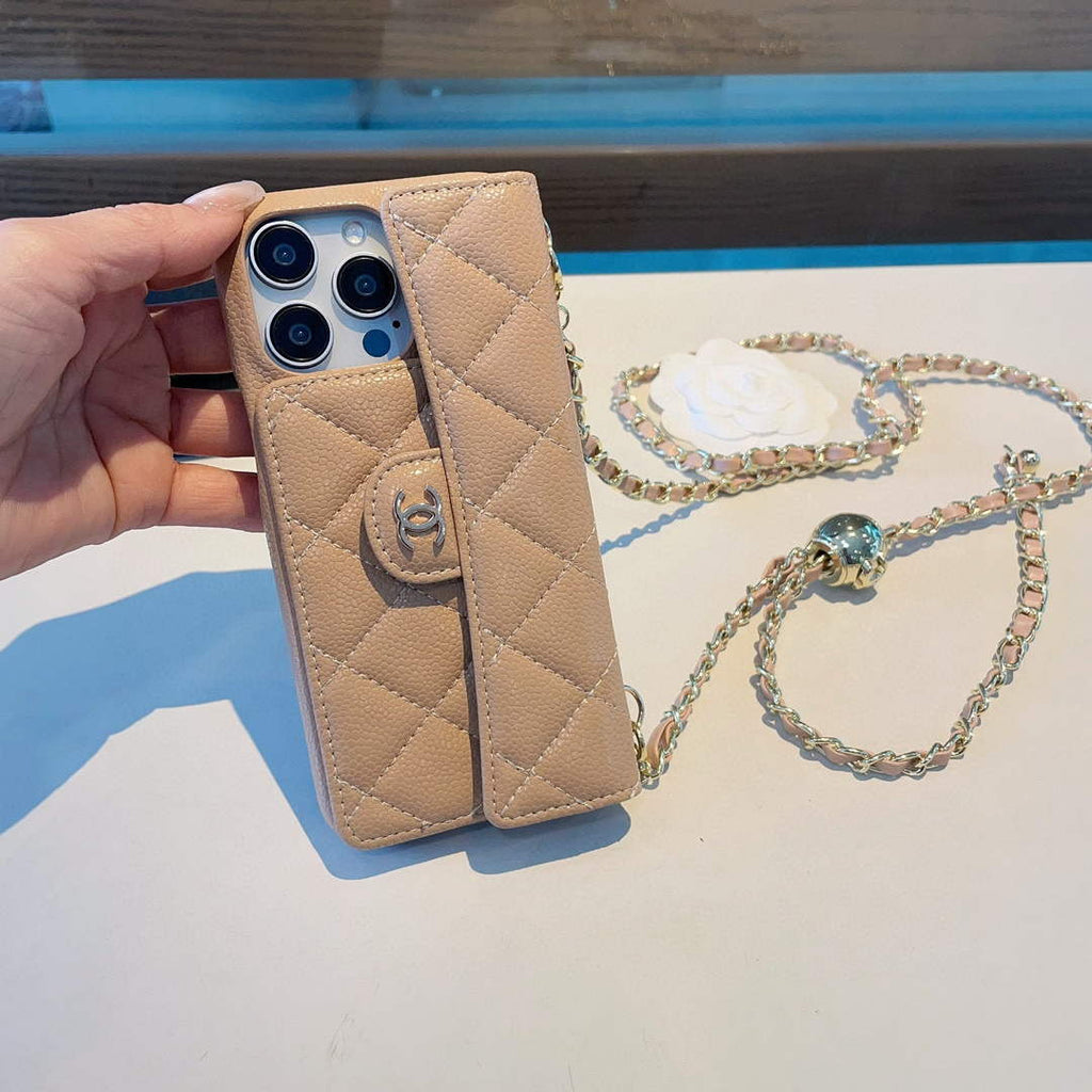 Chanel Apple Iphone Leather Premium Deluxe Phone Case Protection C11006
