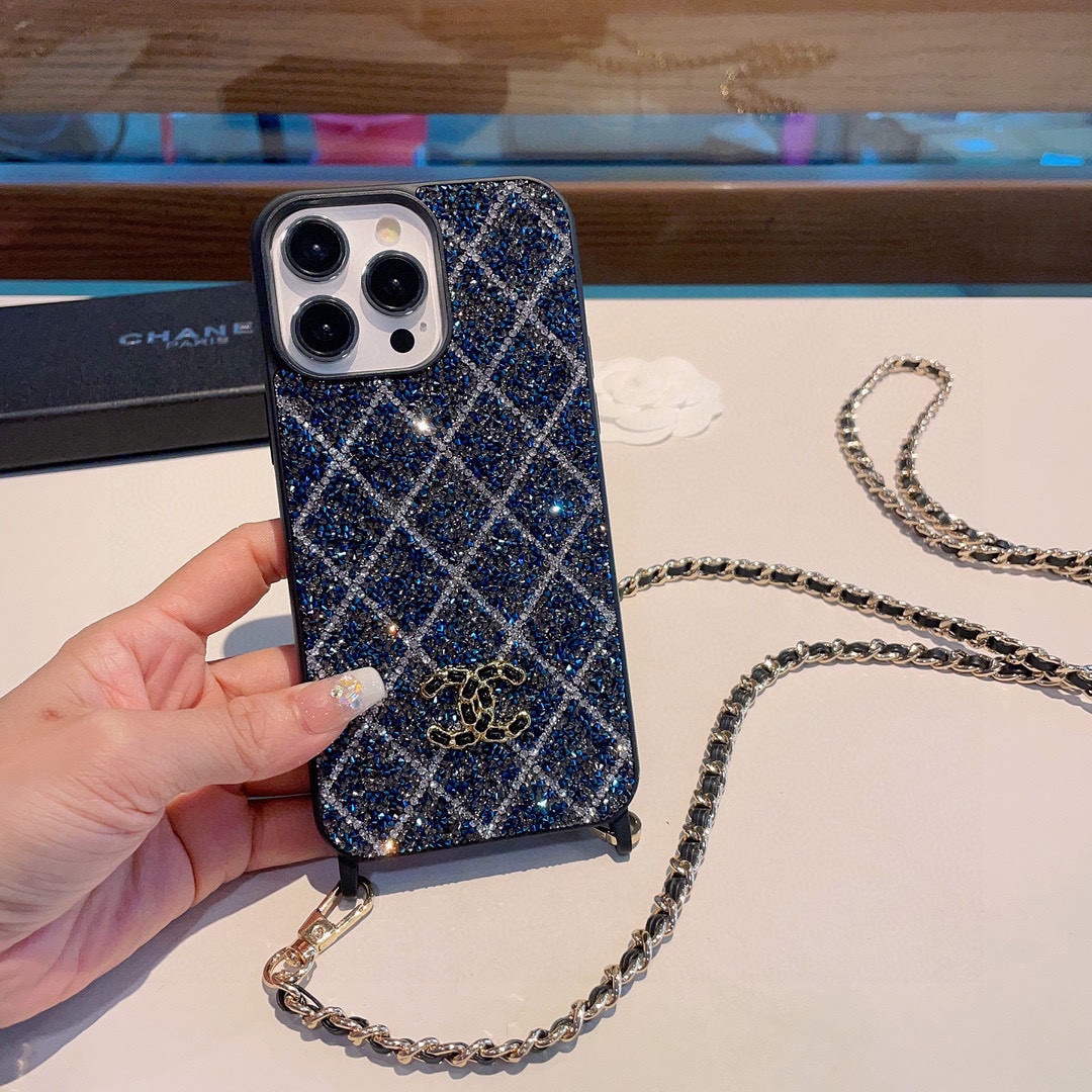 Chanel Apple Iphone Leather Premium Deluxe Phone Case Protection C11007 - iPhone15pro max £¨6.7£© - View 1