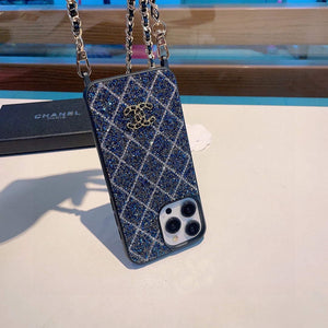 Chanel Apple Iphone Leather Premium Deluxe Phone Case Protection C11007 - iPhone15pro max £¨6.7£© - View 2