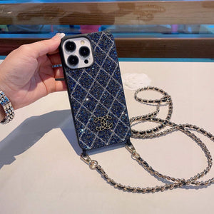 Chanel Apple Iphone Leather Premium Deluxe Phone Case Protection C11007 - iPhone15pro max £¨6.7£© - View 9