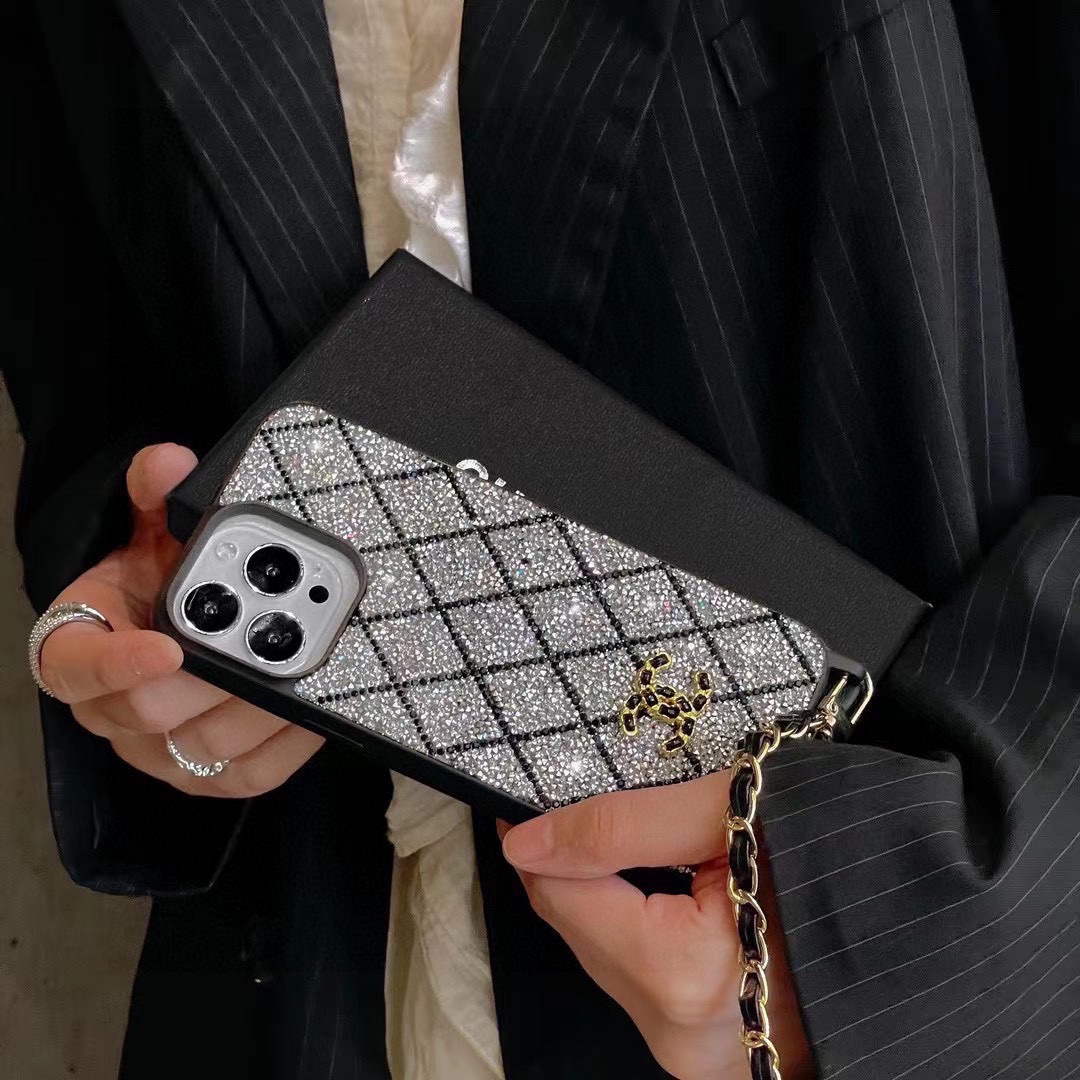 Chanel Apple Iphone Leather Premium Deluxe Phone Case Protection C11008