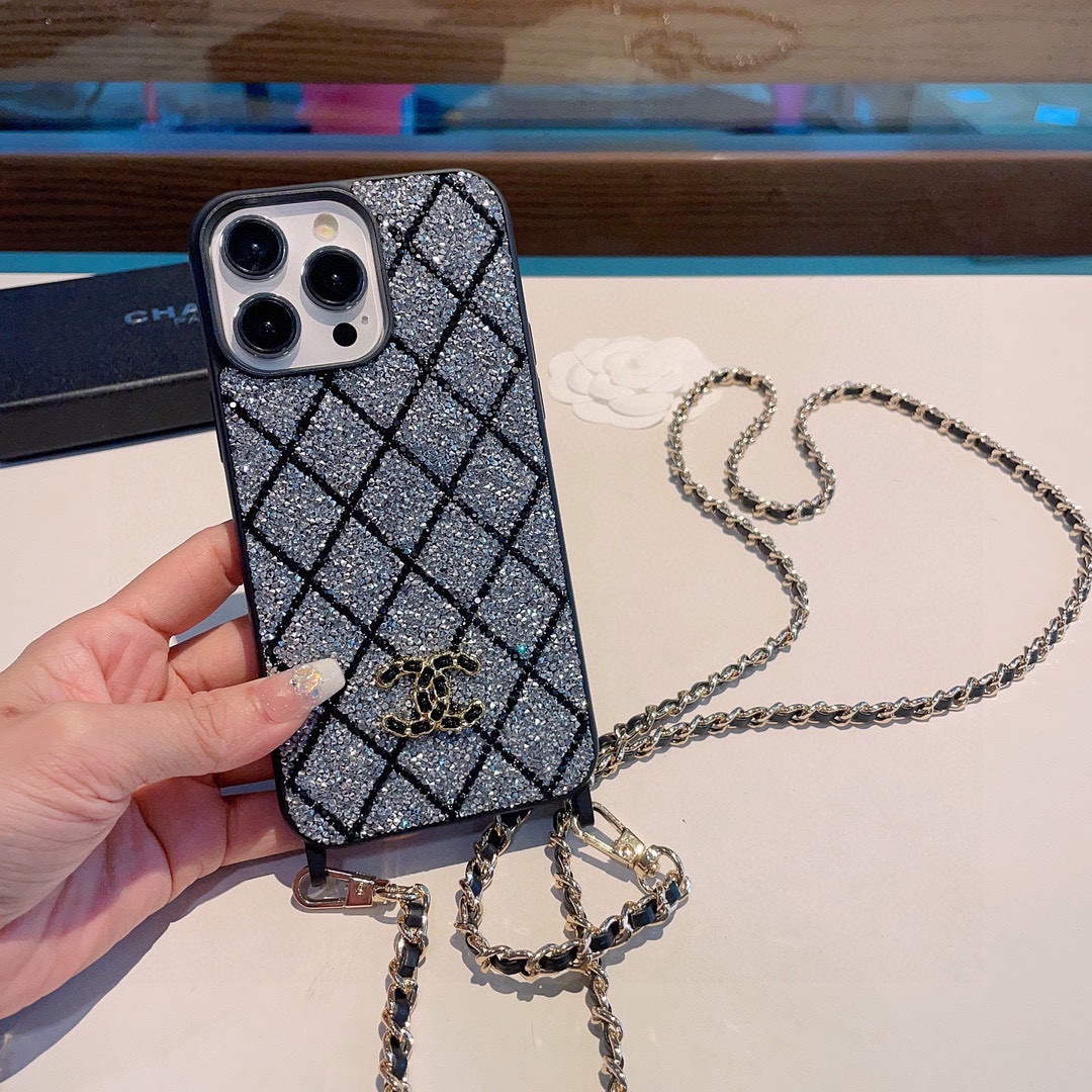Chanel Apple Iphone Leather Premium Deluxe Phone Case Protection C11008 - iPhone15pro max £¨6.7£© - View 1