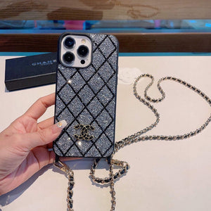 Chanel Apple Iphone Leather Premium Deluxe Phone Case Protection C11008 - iPhone15pro max £¨6.7£© - View 3