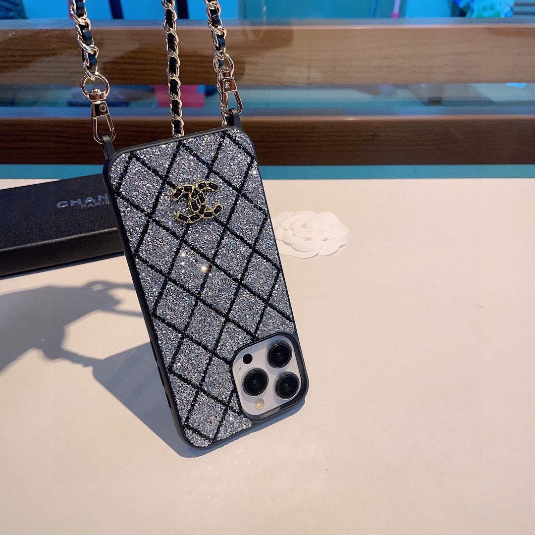 Chanel Apple Iphone Leather Premium Deluxe Phone Case Protection C11008