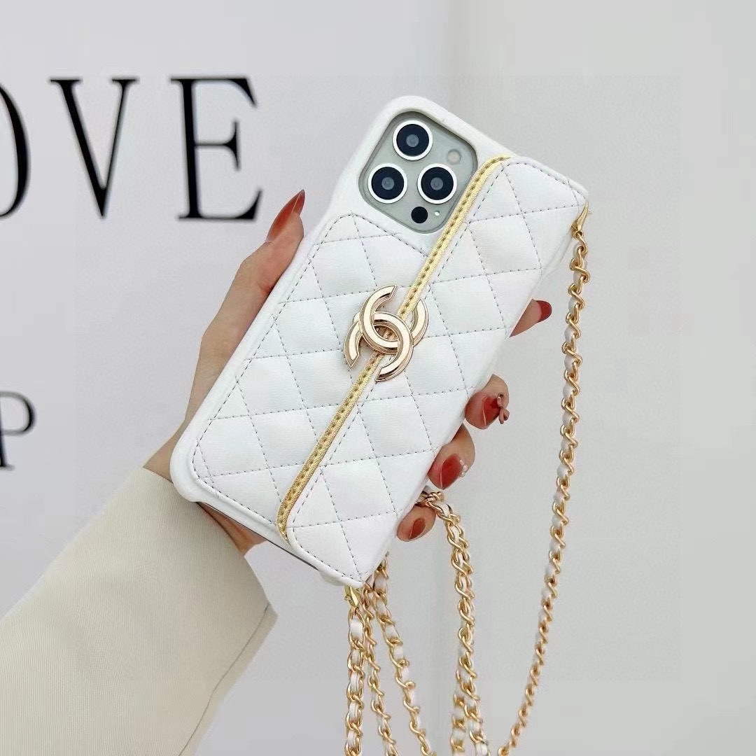 Chanel Apple Iphone Leather Premium Deluxe Phone Case Protection C11012