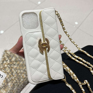Chanel Apple Iphone Leather Premium Deluxe Phone Case Protection C11012 - iPhone15pro max £¨6.7£© - View 4