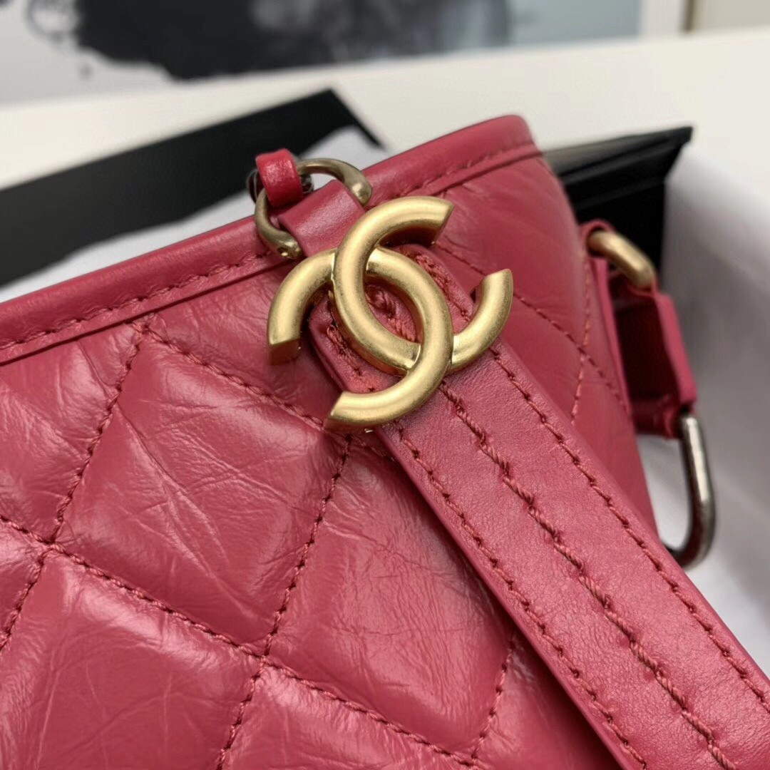 Chanel AS0865 Chanel's Gabrielle Small Hobo Bag Pulm Smooth Calfskin - Default Title - View 3