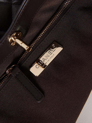 Chanel AS1010 31 Larage Shopping Bag Shiny Lambskin Dark Borwn - Default Title - View 7