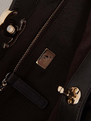 Chanel AS1010 31 Larage Shopping Bag Shiny Lambskin Dark Borwn - Default Title - View 8