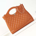 Chanel AS1010 31 Larage Shopping Bag Shiny Lambskin Light Orange - Default Title - View 1
