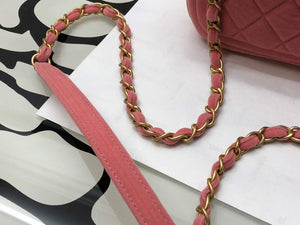 Chanel AS1115 Flap Bag Classic Velvet Pink - Default Title - View 4