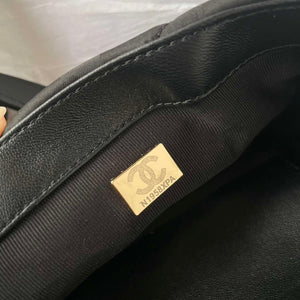 Chanel AS1115 Small Flap bag Satin fabric Black - Default Title - View 7