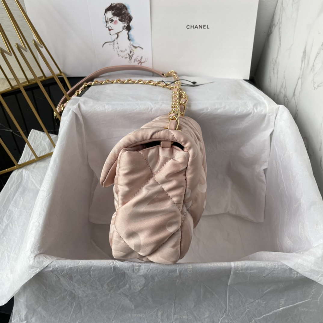 Chanel AS1115 Small Flap bag Satin fabric Pink - Default Title - View 5