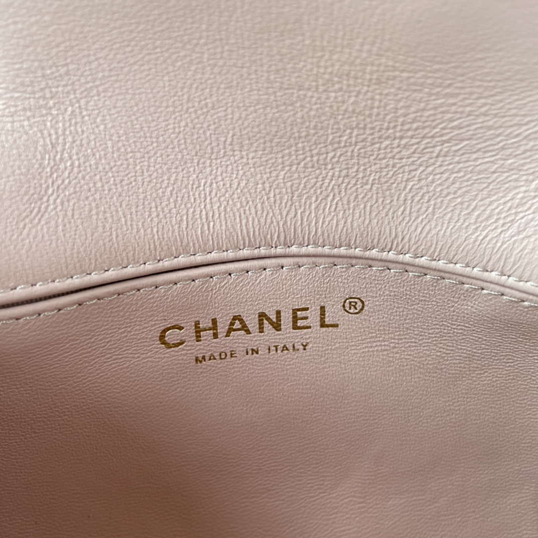 Chanel AS1115 Small Flap bag Satin fabric Pink - Default Title - View 7