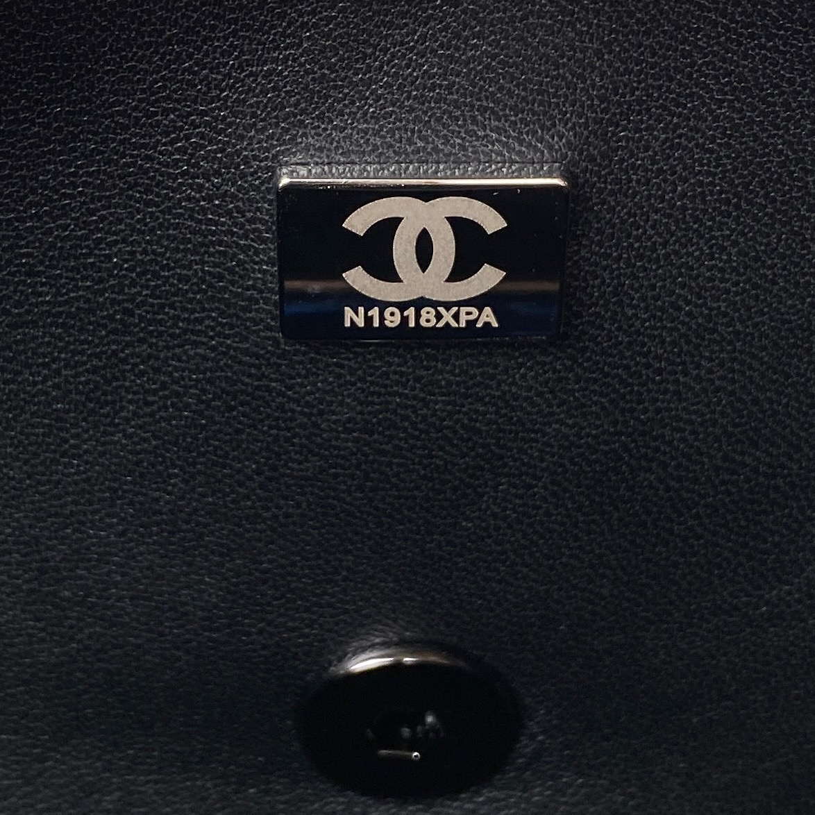 Chanel AS1116 Small Flap bag Velvet Crystal Pearl A69900 Black