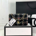 Chanel AS1116 Small Flap bag Woolen A69900 Black - Default Title - View 1