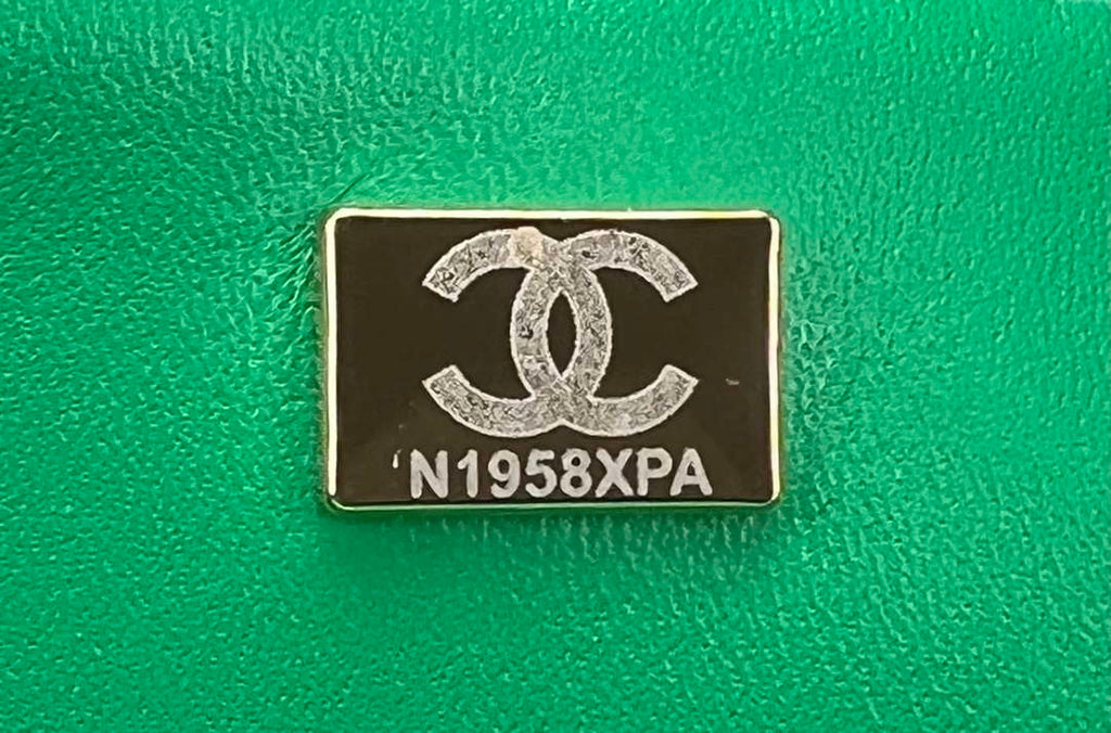 Chanel AS1116 Small Flap bag Woolen A69900 Green