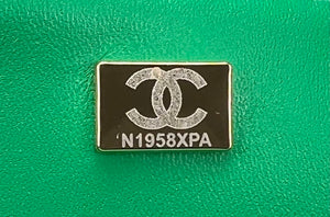 Chanel AS1116 Small Flap bag Woolen A69900 Green - Default Title - View 9