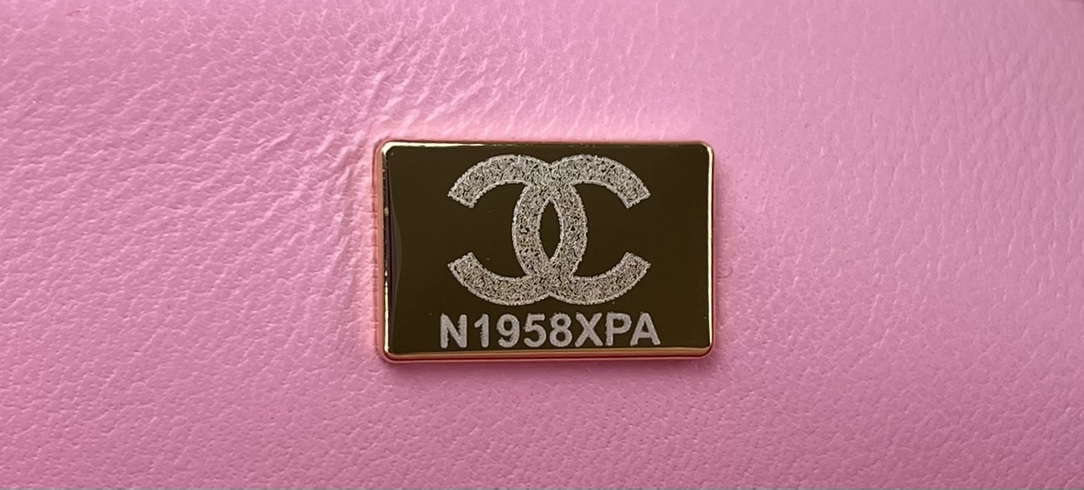Chanel AS1116 Small Flap bag Woolen A69900 Pink - Default Title - View 8