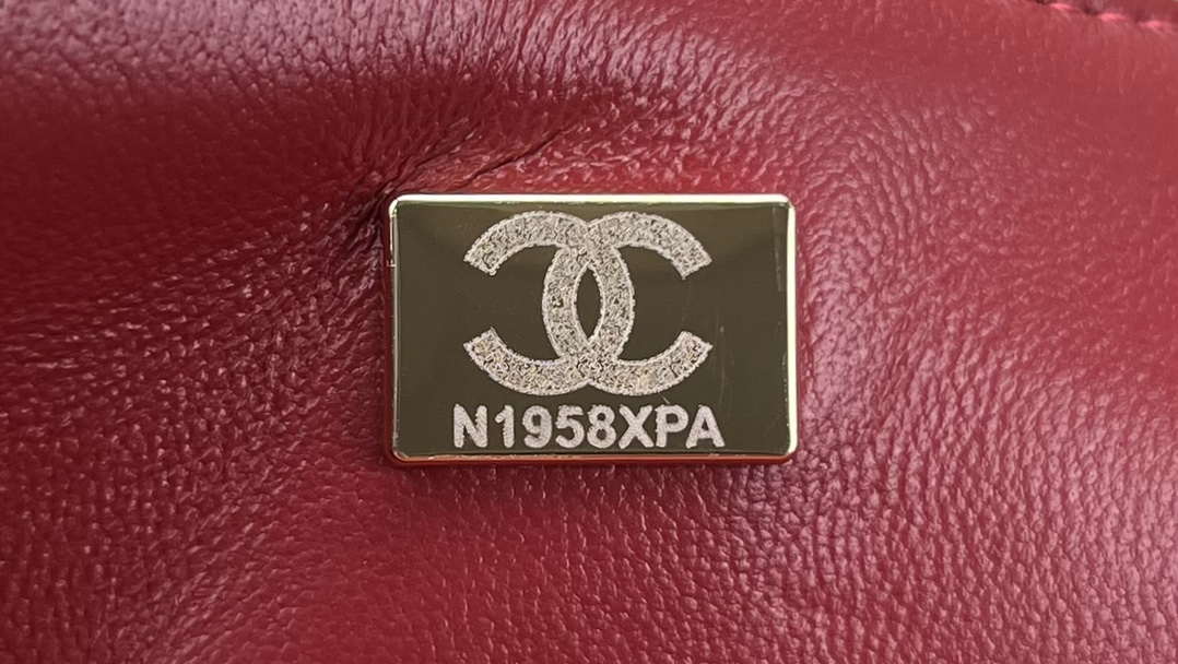 Chanel AS1116 Small Flap bag Woolen A69900 Red - Default Title - View 9