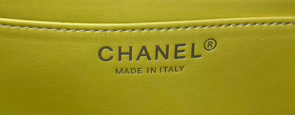 Chanel AS1116 Small Flap bag Woolen A69900 Yellow