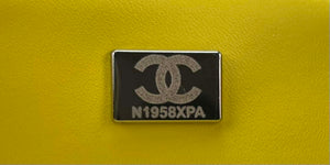 Chanel AS1116 Small Flap bag Woolen A69900 Yellow - Default Title - View 9