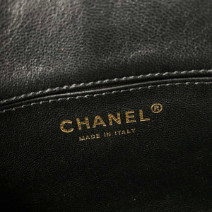 Chanel AS1118 Flap bag Satin fabric Black - Default Title - View 5